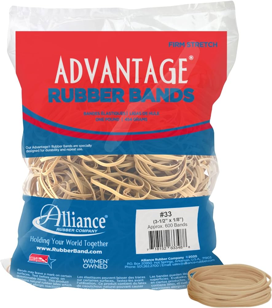Alliance Rubber Bands #33 Bag  