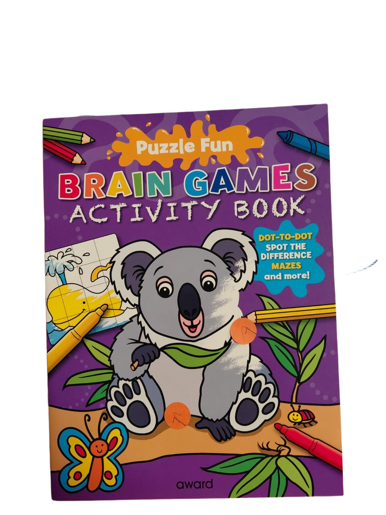 Puzzle Fun Thinking Skills Activity Book