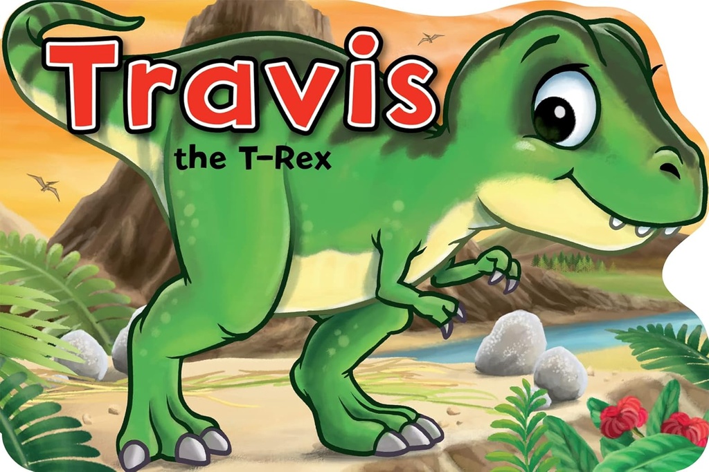 Shaped Dinosaurs Ser 5 Board Books Asst