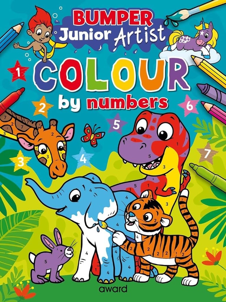 Bumper Junior Artist Colour by Numbers