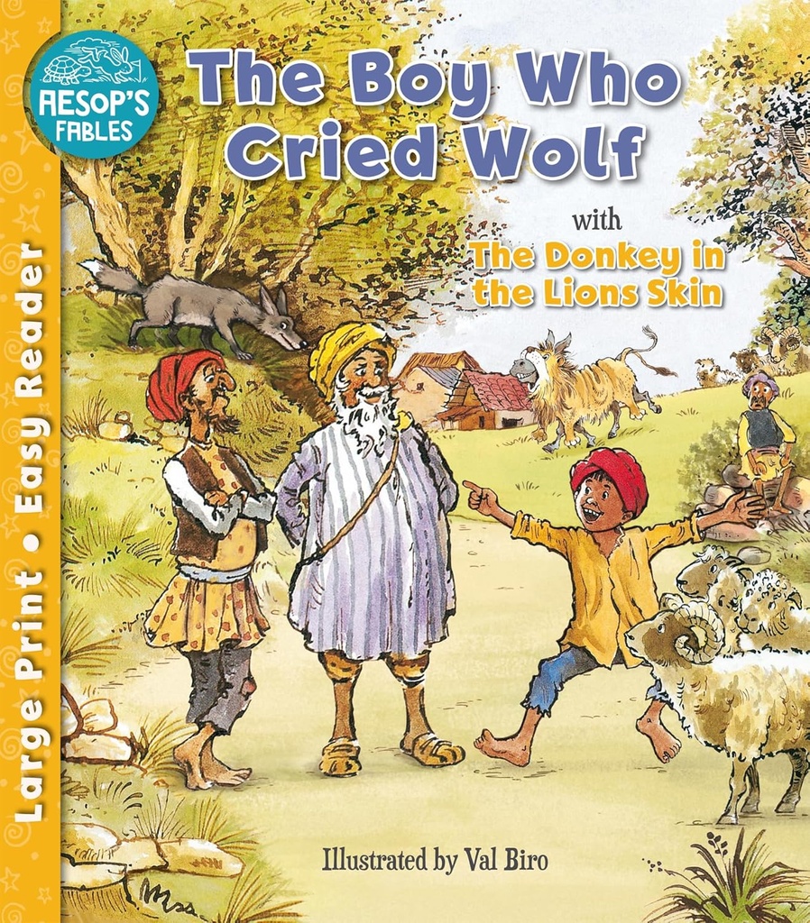 The Boy Who Cried Wolf - Easy Reader Aesop's Fables