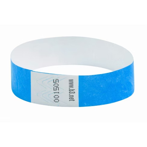Wristbands 3/4 x 10" BLUE (Sold as 100/pk)