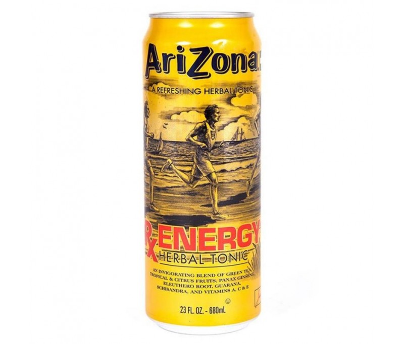 Arizona Rx Energy Herbal Tonic 22oz Can