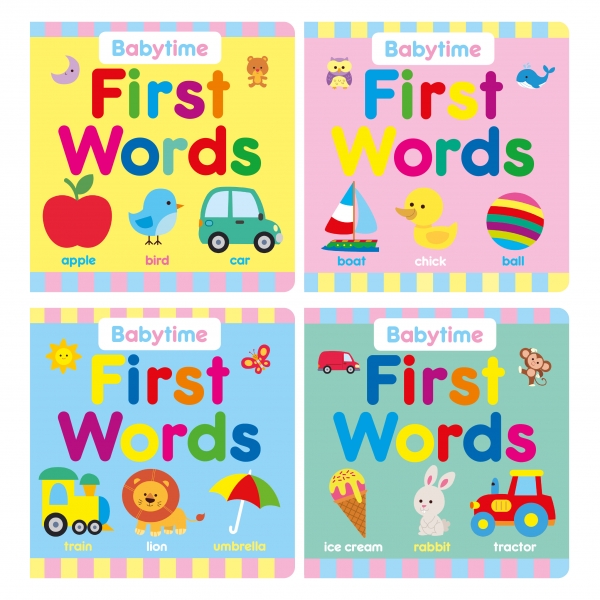 0709728540 Babytime First Words Board Book