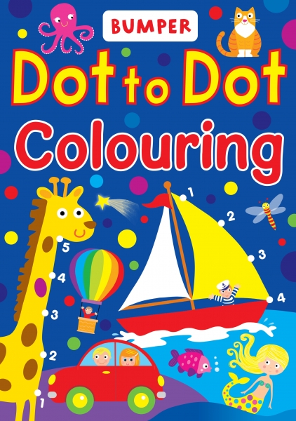 0709725350 Bumper Dot to Dot Colouring