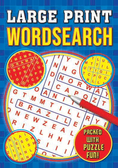 Wordsearch Large Print Ser 4