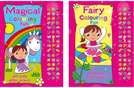 0709728498 Magical & Fairy w/Puffy Stickers 
