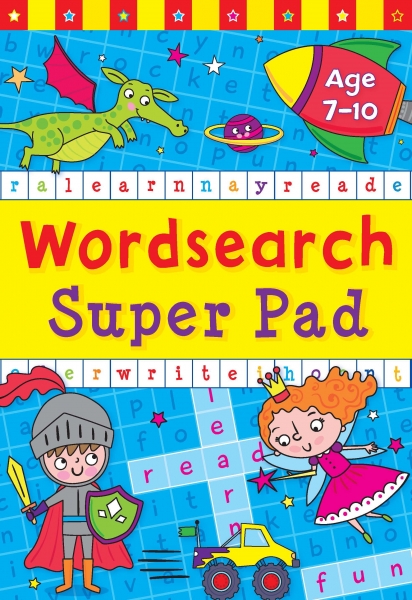 0709717508 Wordsearch Super Pad (7-10yrs)