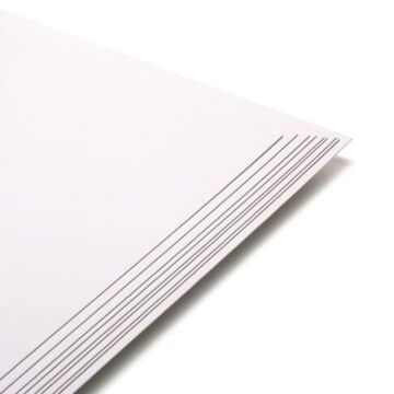 Laser Card 180G A4 White 50/pk