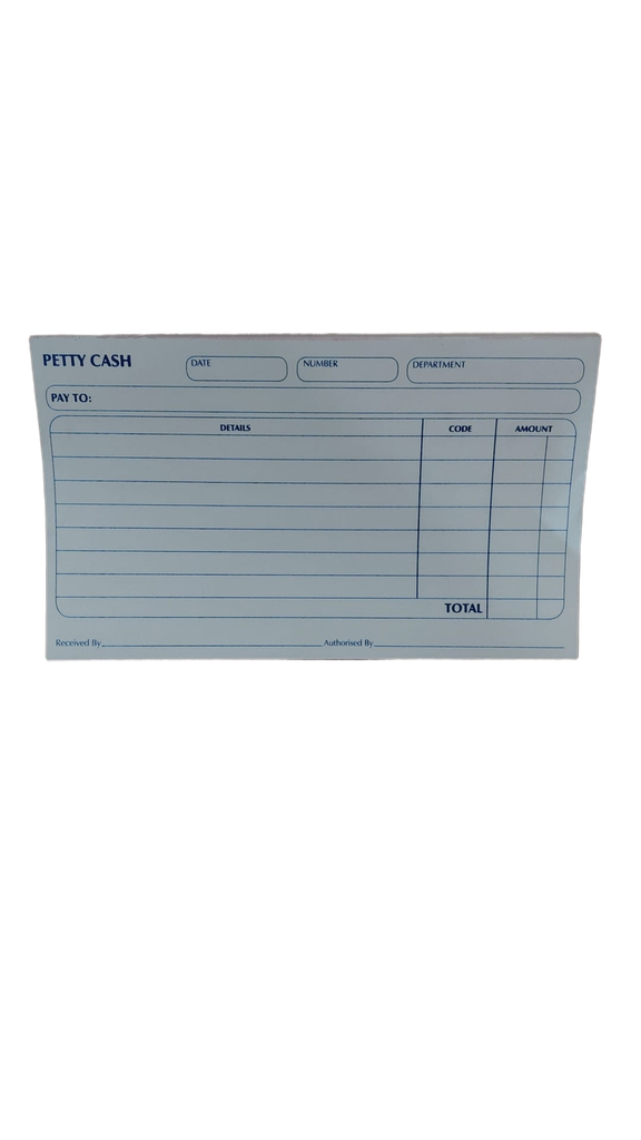 Petty Cash Vouchers