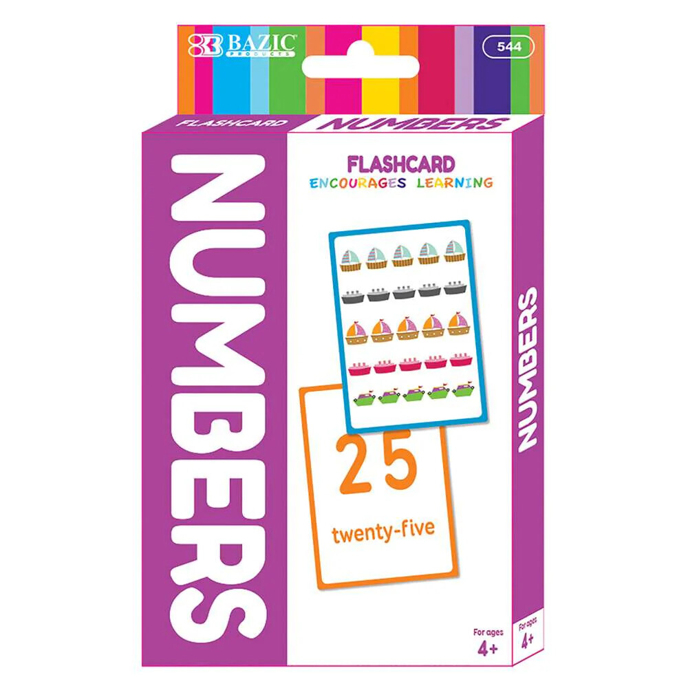 Flash Cards Numbers 36pk