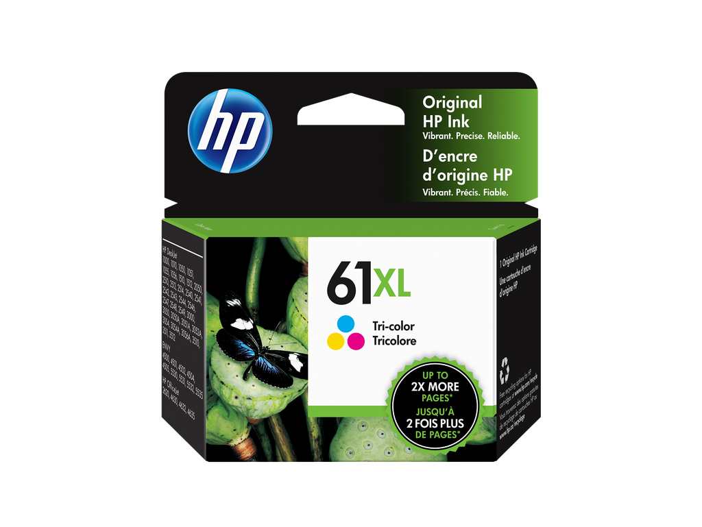HP #61 XL Colour Cartridge