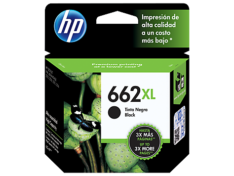 HP #662 XL Black Cartridge