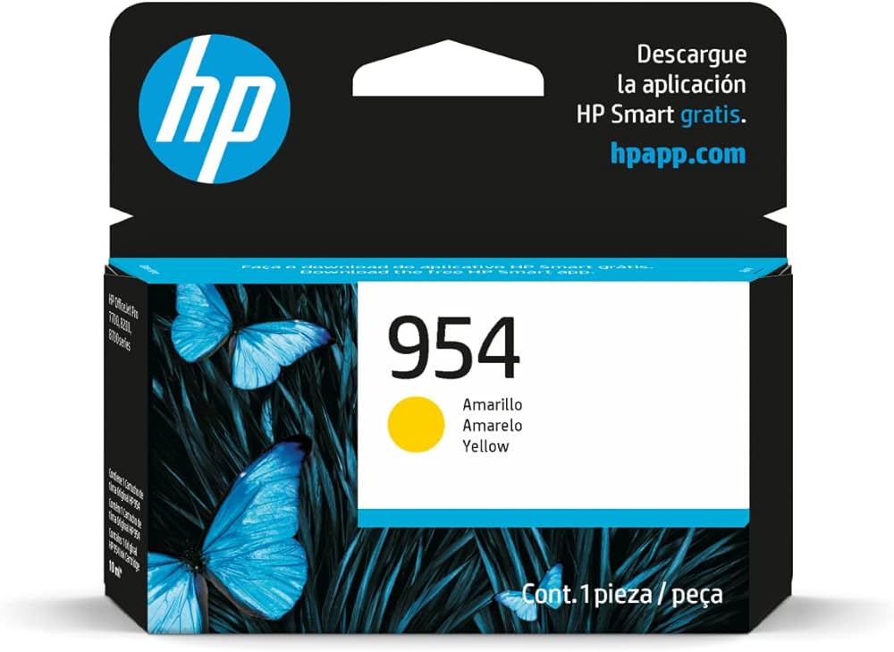 Hp #954 Yellow Cartridge