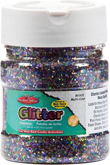 Glitter 4oz MULTI COLOUR #41400 LARGE
