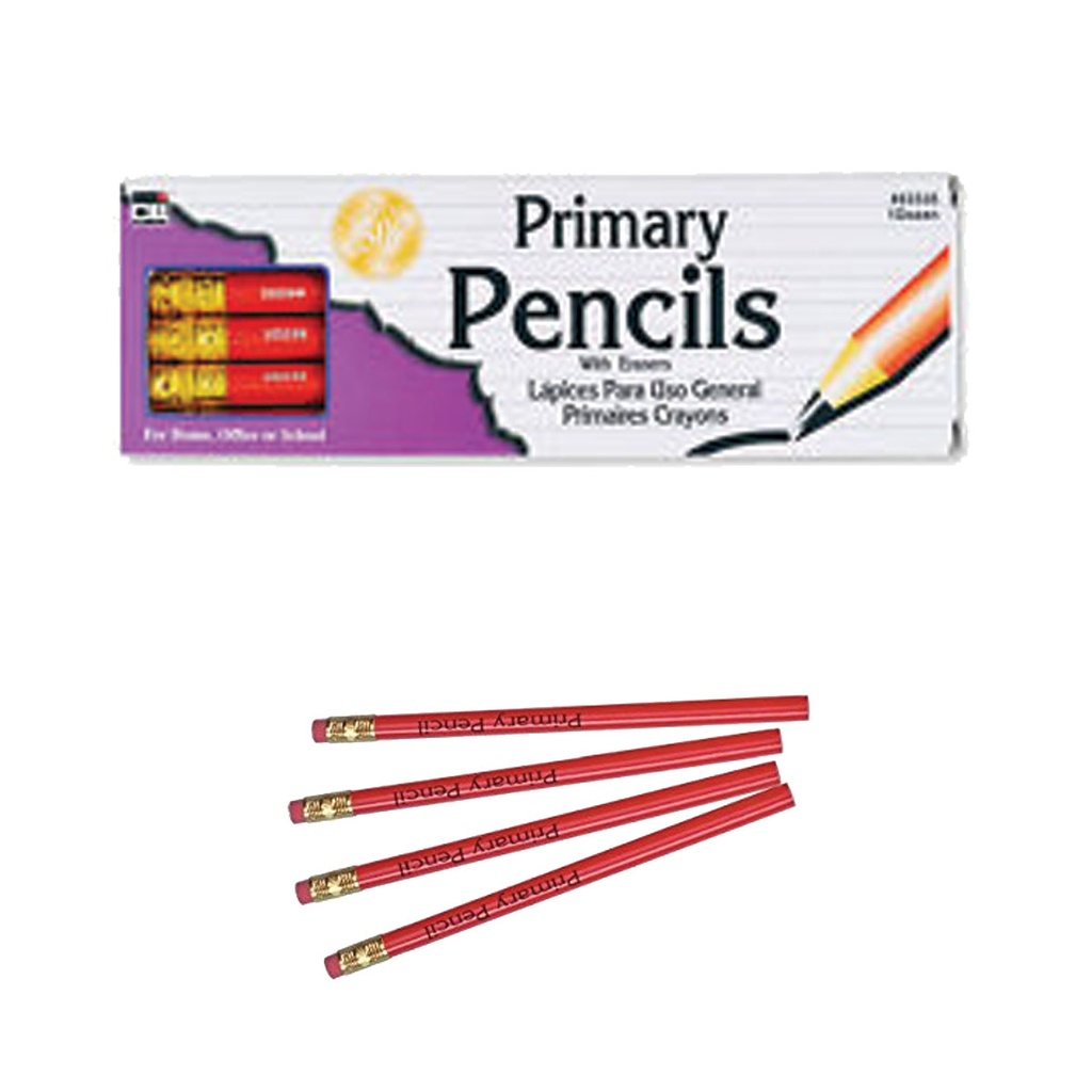 CLI Beginners Pencils with Eraser #65505 (Singular) - (12/bx)