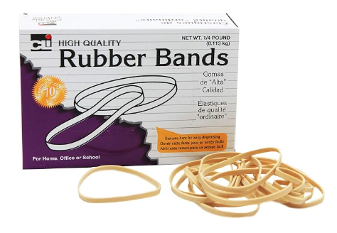 CLI Rubber Bands #32, 1/4lb./bx 