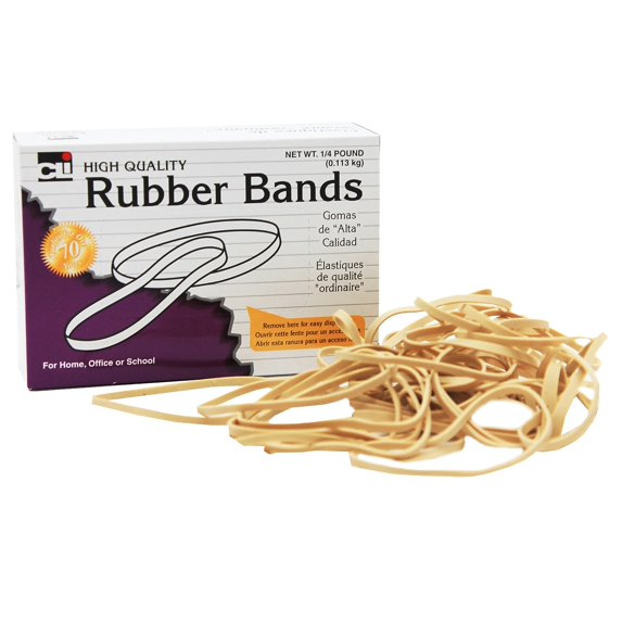 CLI Rubber Bands #64 1/4lb bx