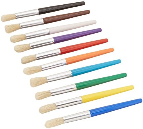CLI Stubby Brushes Col. Handle #73210 - (10/pk) Watercolour