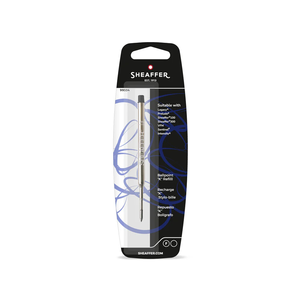 SHEAFFER Ball Point Black Fine Pen Refill 