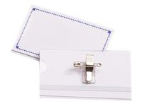 Name Badge #10422-2 w/Clip & Pin (Singular) - (50/bx)