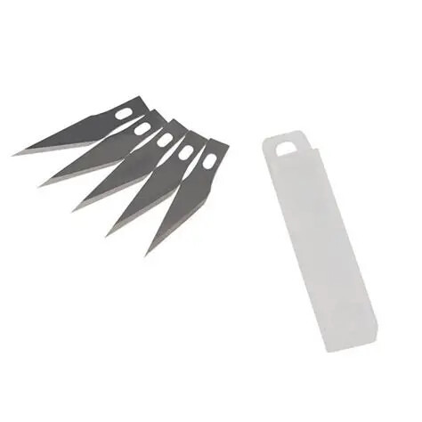 Spare Blades #B601/602 F/Art Knife 5/Crd