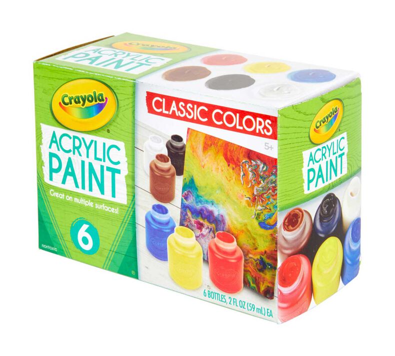 Crayola Acrylic #20-1997 2oz Paint Set