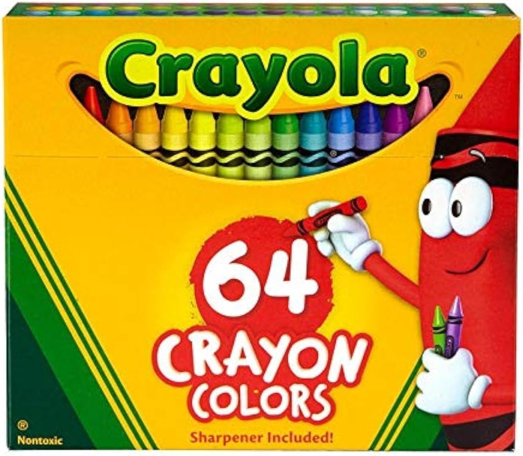 Crayola Crayons #52-0064 64's  - (48/ctn)