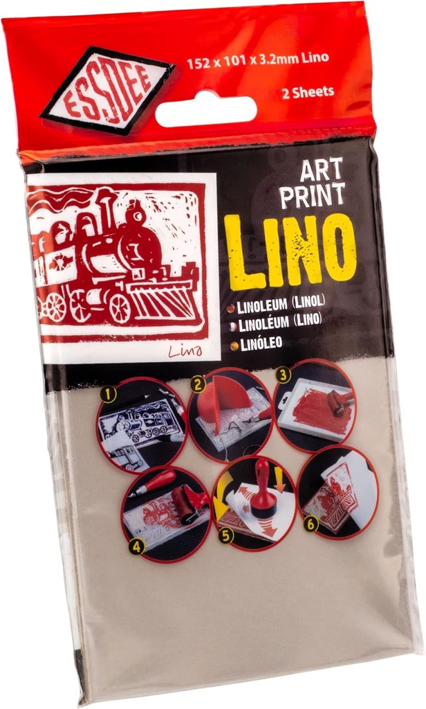 Essdee Art Print Lino 152mm x 101mm x 3.2mm