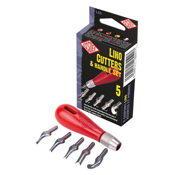 Lino Cutter & Handle Style 1-5 Set