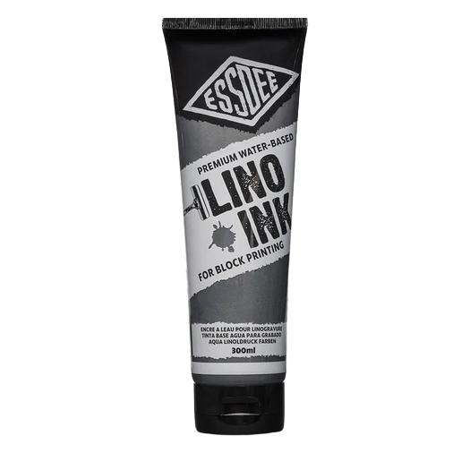 Lino 300ml Metallic Silver Ink