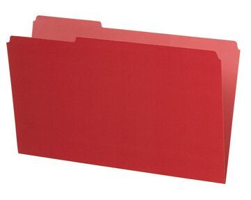 Pendaflex File Folders F/S RED #4350 - Sold Singular