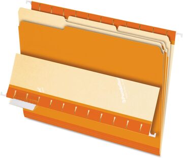 Pendaflex File Folders L/S ORANGE #4210 - Sold Singular