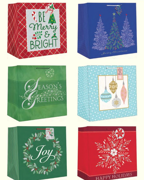 Xmas Gift #CLWGBTA-23/C48JSTGBACD-9 JUMBO Square Bag
