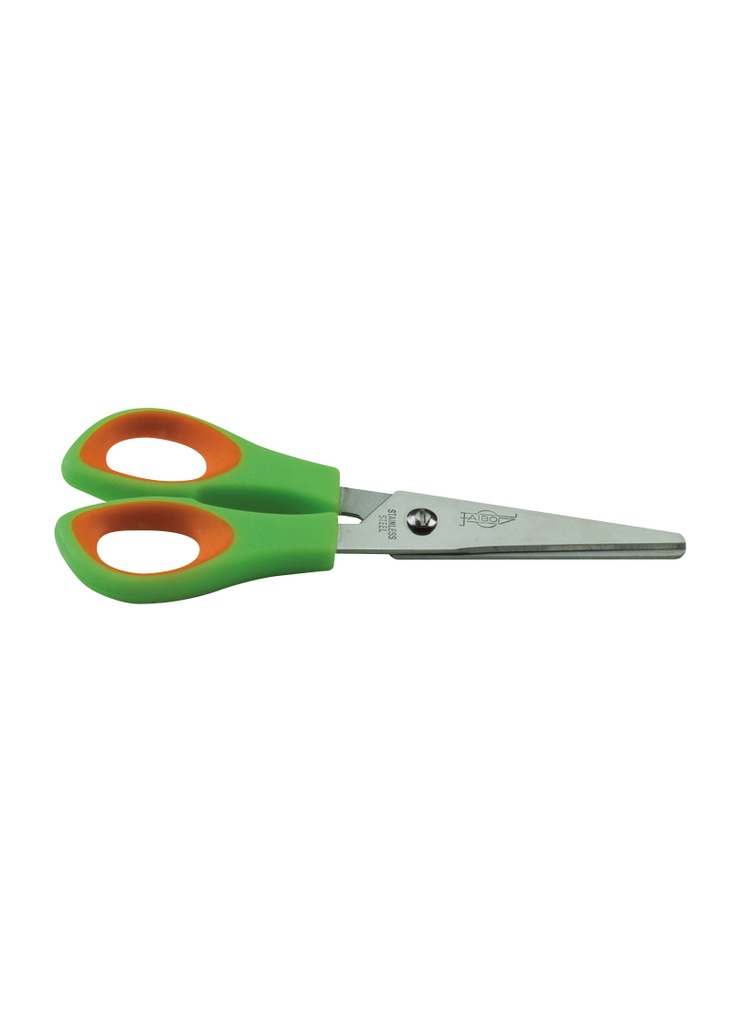 Faibo School Scissors 14cm #S15B (Stainless Steel) - (10/ctn)