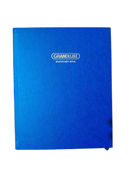 Grandluxe Manuscript Feint 10x8 2 Quire Book 