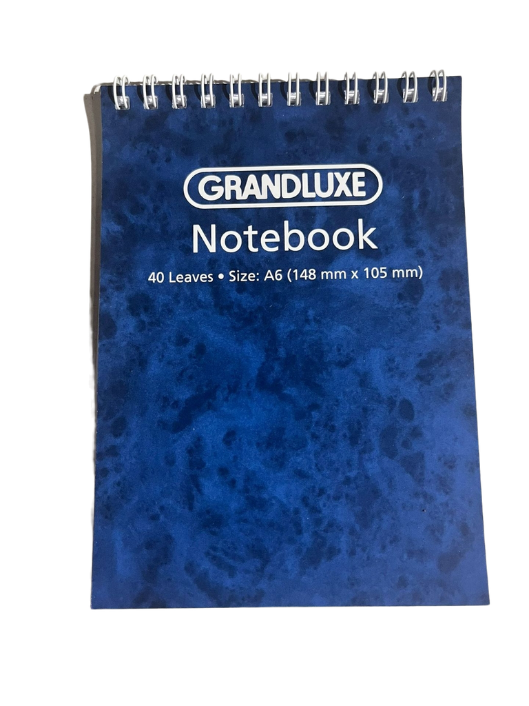 Notebook A6 Spiral Bound 40L 10s 480ct