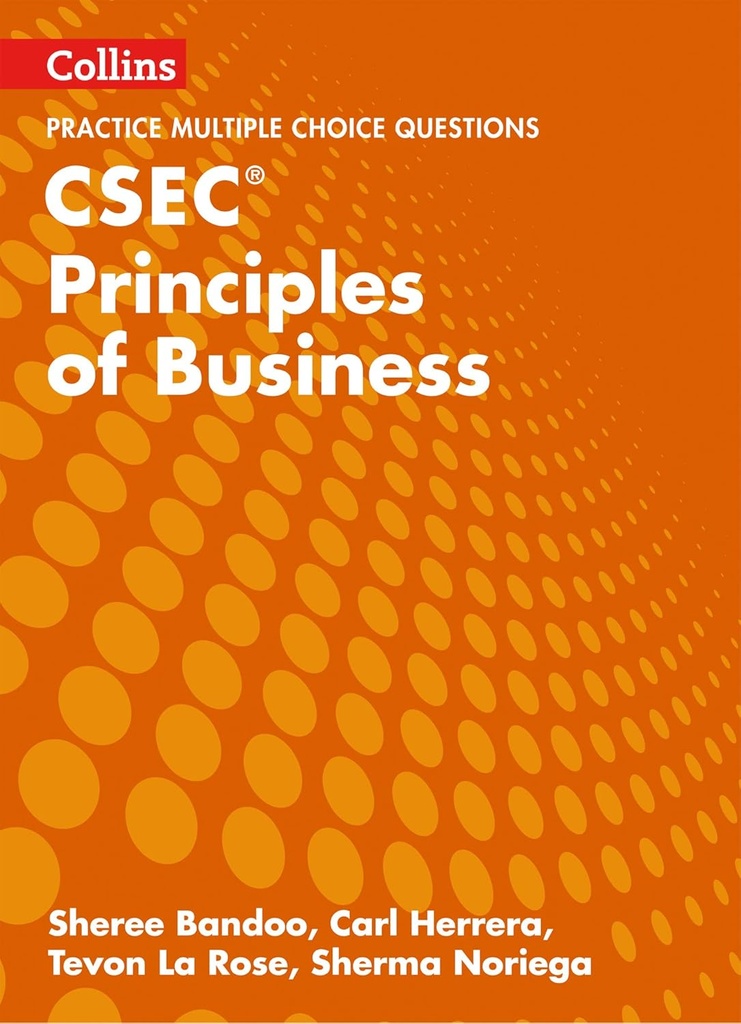 Principles of Business CSEC Practice Multiple Choice 