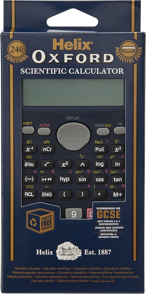 Oxford Scientific X33370/RC2072 240 Function Calculator 