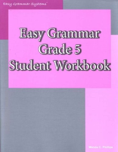Easy Grammar Grade 5 Student Workbook 