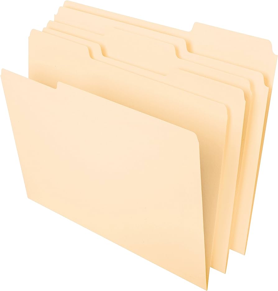 File Folders L/S Manilla - (100/bx - 700ctn)