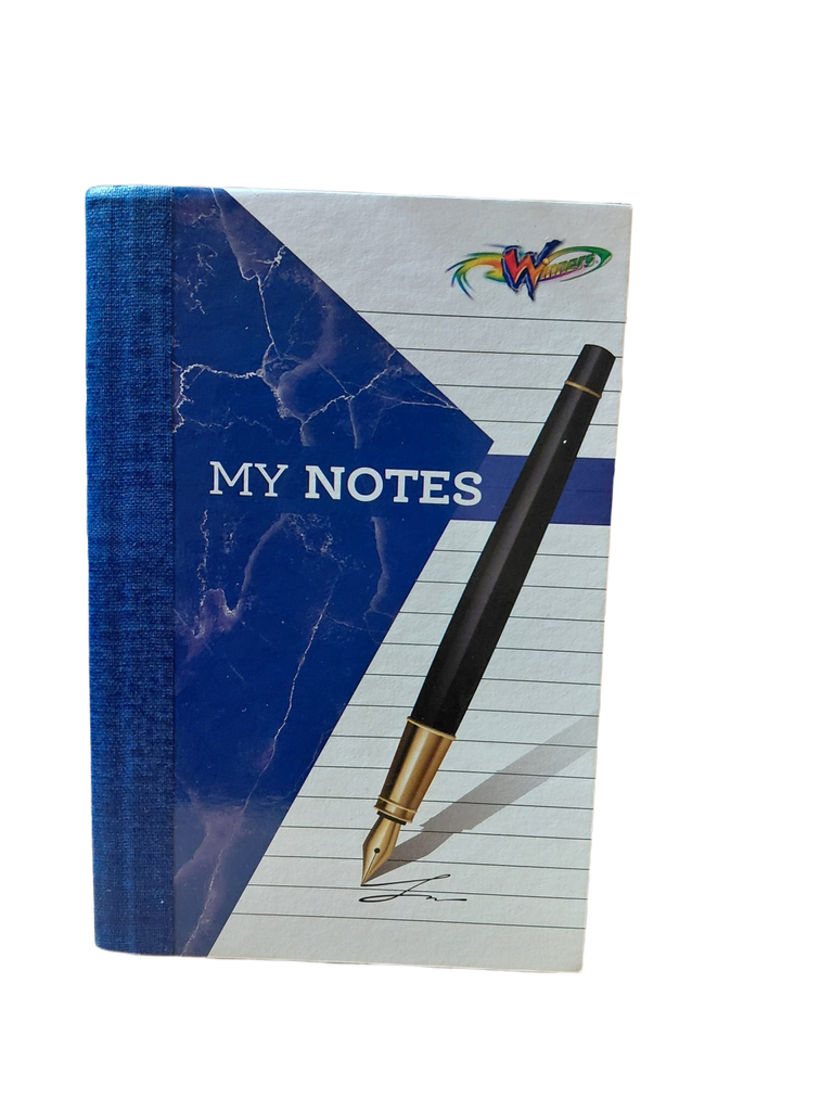WINNERS Hardcover 6x4" Notebook - Sold Singular - (48pks x 3/ctn)