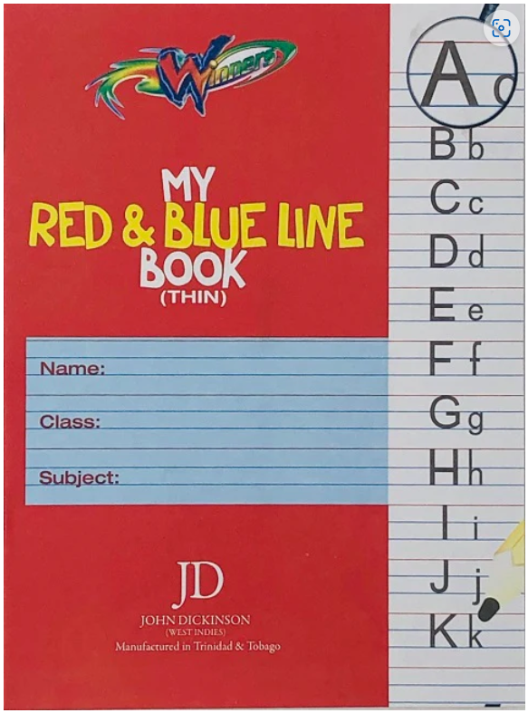 RED/BLUE Thin Exercise Books 28pg - (360/bale)