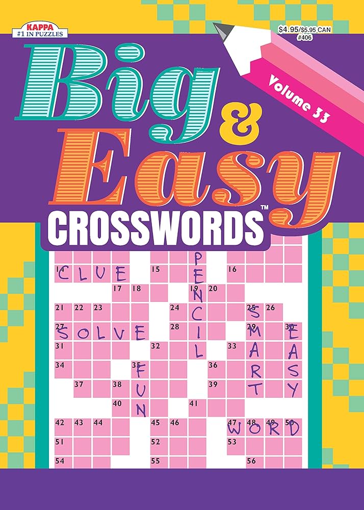 Big & Easy #406 Crosswords  - (48/ctn)