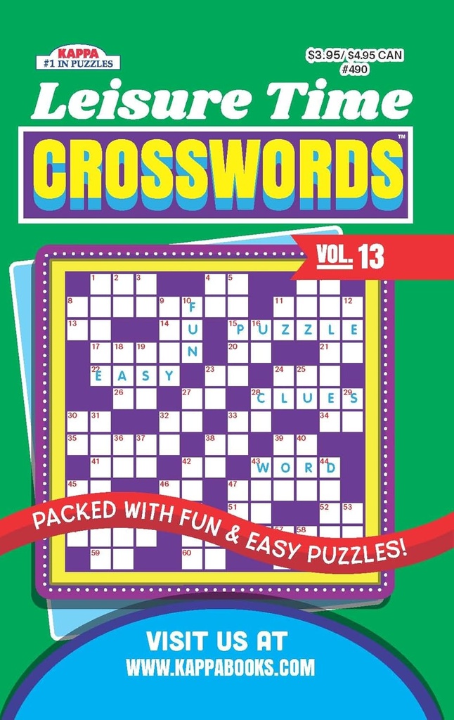 Leisure Time Puzzle Book - (72/ctn)