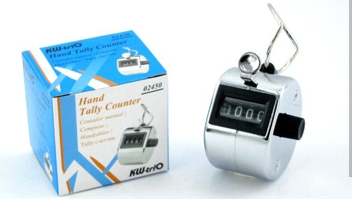 Tally Counter #2450 Chrome