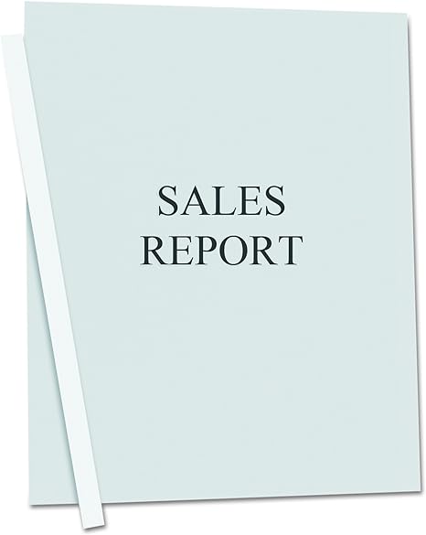 C-Line Report Cover CLEAR L/S with Spine