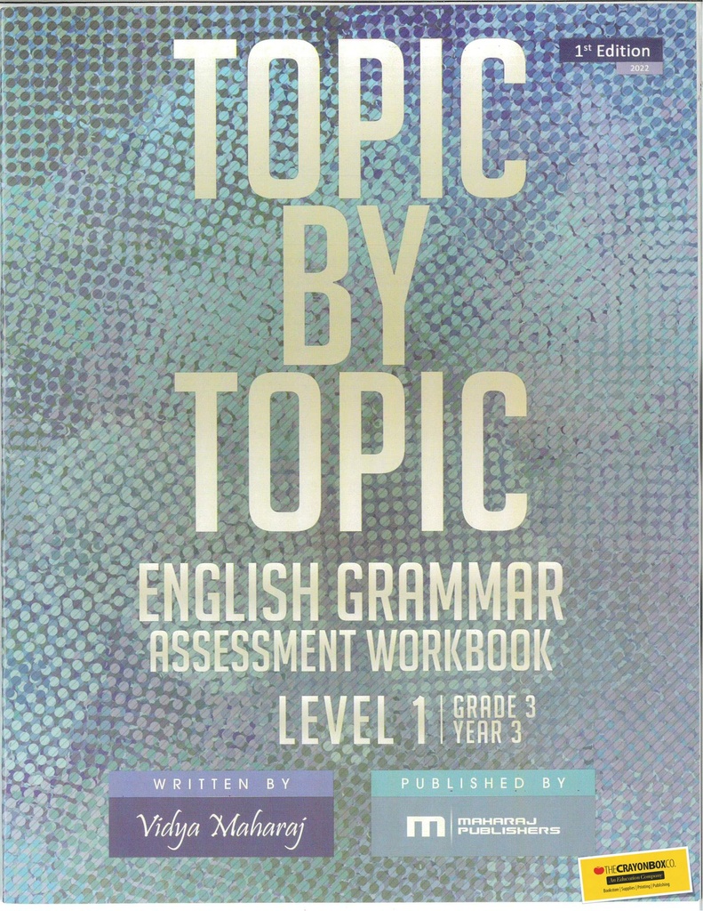 Topic By Topic: ENGLISH GRAMMAR Level 1