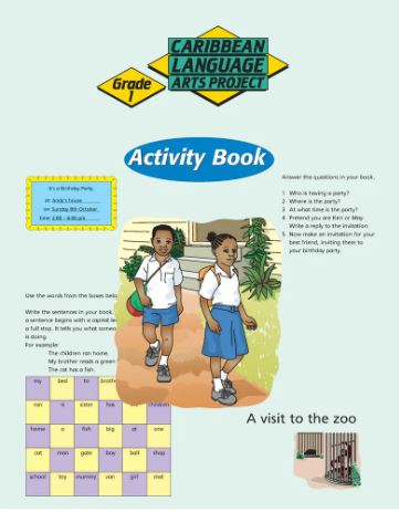 Caribbean Language Arts Project Activity Book (Grade 1)