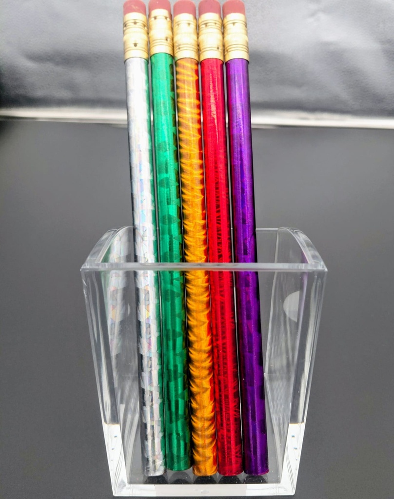 Moon HB Pencil JUMBO "GLITZ Asst" - (72/bx)